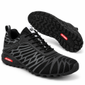 Buty Sportowe Terenowe Męskie Trail Lekkie Oddychające Czarne