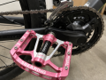 Pedały Platformowe na Rower MTB TOSUOD Aluminiowe Różowe
