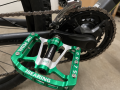 Pedały Platformowe na Rower MTB TOSUOD Aluminiowe Zielony
