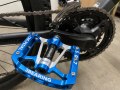 Pedały Platformowe na Rower MTB TOSUOD Carbon Aluminiowe Niebieski