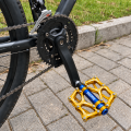 Pedały Platformowe na Rower MTB MZYRH Aluminiowe Żółte