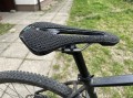 Siodełko Rowerowe Druk 3D Karbonowe Carbon RYET 143mm 160g Czarne