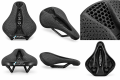 Siodełko Rowerowe Druk 3D Karbonowe Carbon RYET 155mm 215g Czarne