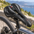 Siodełko Rowerowe Żelowe West Biking Wygodne Silikon z Otworem Czarne