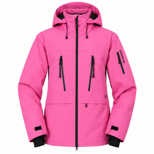 Kurtka UNISEX Snowboardowa Narciarska COPOZZ Różowa Membrana Wiatroszczelna