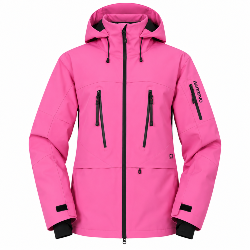 Kurtka UNISEX Snowboardowa Narciarska COPOZZ Różowa Membrana Wiatroszczelna