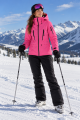 Kurtka UNISEX Snowboardowa Narciarska COPOZZ Różowa Membrana Wiatroszczelna