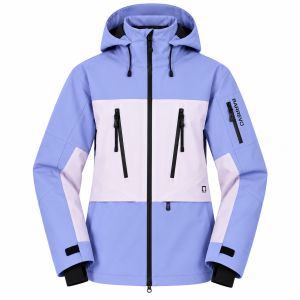 Kurtka UNISEX Snowboardowa Narciarska Fioletowa COPOZZ Membrana Wiatroszczelna