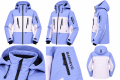 Kurtka UNISEX Snowboardowa Narciarska Fioletowa COPOZZ Membrana Wiatroszczelna