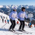 Kurtka UNISEX Snowboardowa Narciarska Fioletowa COPOZZ Membrana Wiatroszczelna