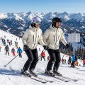 Kurtka UNISEX Snowboardowa Narciarska Biały COPOZZ Membrana Wiatroszczelna