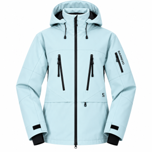  Kurtka UNISEX Snowboardowa Narciarska Błękitna COPOZZ Membrana Wiatroszczelna 