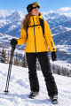 Kurtka Snowboardowa Damska JOHN SNOW Pomarańczowa Membrana