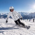 Kurtka Snowboardowa Biały Damska JOHN SNOW Membrana