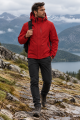Kurtka Męska Przeciwdeszczowa Outdoor Rowerowa Trekkingowa Czerwona Lekka