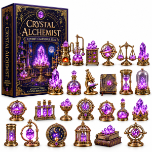 Alchemiczny Kalendarz Adwentowy Pracownia Kryształów 24 Miniatury Alchemika